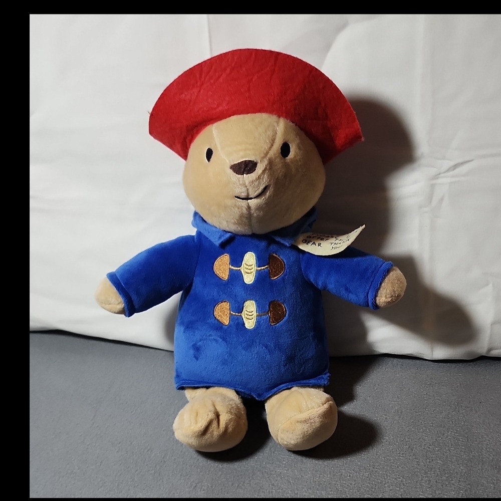 Kohl's Cares Paddington Bear 10" Plush Beige w/ Blue Coat & Red Hat 2023